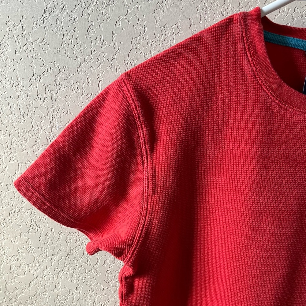 Polo Ralph Lauren Women’s Red Crewneck T-Shirt Short Sleeve 100% Cotton S/P - Picture 3 of 7